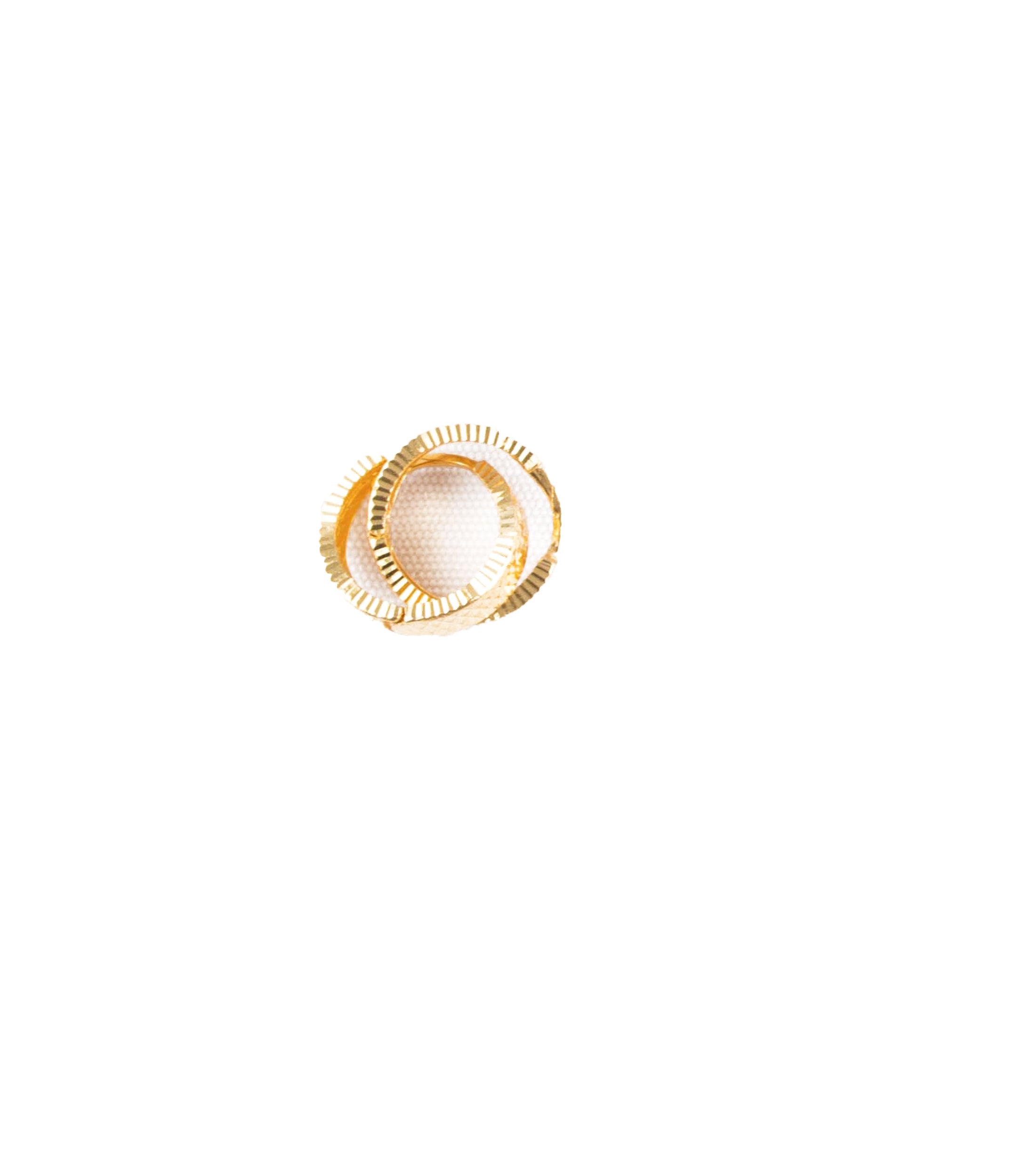Classic Solid Gold Hoop Earring