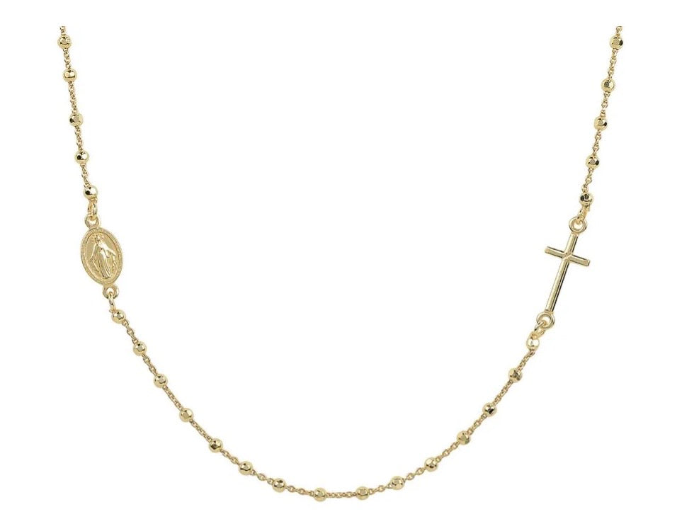 Yossan Round Rosary Necklace